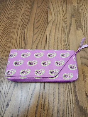 Vera Bradley Pink Large Travel Organizer Wallet - Image 1 of 4