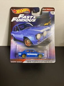HOT WHEELS Car Culture FAST & FURIOUS SPEED 1970 FORD ESCORT RS 1600 DIECAST TOY - Picture 1 of 2