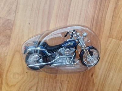 Nuovo 1/18 Maisto Classico FXSTS Springer Softail Harley Davidson Moto - Immagine 1 di 2