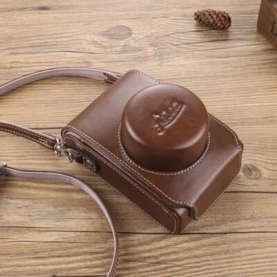 Handmade PU Leather Camera Body Case Bag Cover Fit For Leica D-LUX/typ109/D-LUX7 - Image 1 of 4