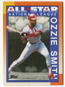 1990 Topps #400 Ozzie Smith St. Louis Cardinals All-Star - Bild 1 von 2