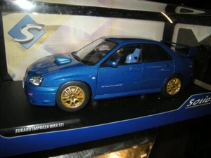 1:18 Solido Subaru Impreza WRX STI Sonic Blue/azul 2003 en embalaje original - Imagen 1 de 1