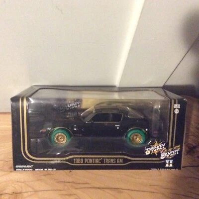 Greenlight 1980 Pontiac Trans Am Smokey and The Bandit 2 Car 1/24 GREEN MACHINE - Image 1 of 4