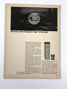 Anuncio de revista vintage, RCA. 1969. B&W. - Imagen 1 de 2