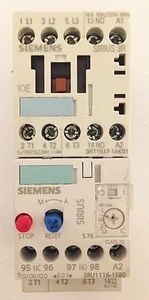 Contactor Siemens 3RT1017-1AK61 con relé de sobrecarga 3RU1116-1EB0 - Imagen 1 de 4