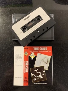 THE CURE - FAITH & 'CARNAGE VISORS’ (RARE UK CASSETTE TAPE) - Picture 1 of 5