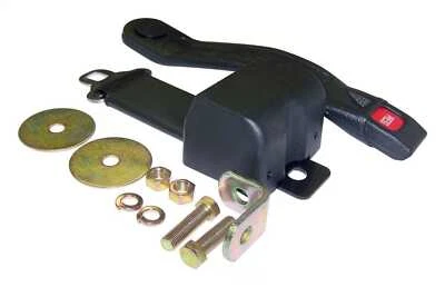 1976-1981 JEEP CJ5 CJ7 1981 CJ8 LEFT OR RIGHT 2 POINT FRONT SEAT BELT & LATCH - Image 1 of 2