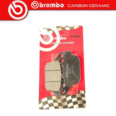 Plaquette de Frein BREMBO Carbone Ceramic Arrière pour Honda Rs 250 R 250 1991> - Photo 1/4