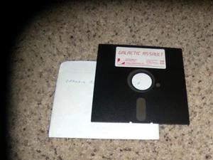 Galactic Assault Near Mint Commodore 64 C64 Game 5.25" disk - Picture 1 of 1