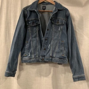 GAP jean jacket women medium New - Picture 1 of 8