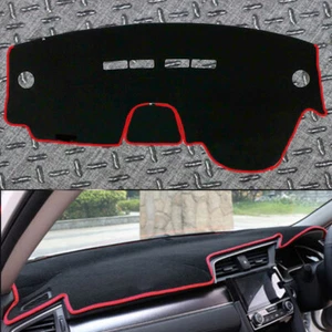 Non-Slip Dash Mat Cover Red Stripe for 2014 ~ 2019 Renault CAPTUR RHD - Picture 1 of 6