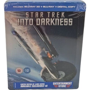 Star Trek into Darkness Blu-Ray 3D +2D Steelbook Débossé Édt Ltd Area Free 2013 - Picture 1 of 11
