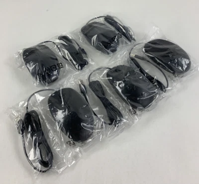 HP M27537-001 125 USB Wired Desktop Mouse New OEM Lot of 5 - Image 1 of 4