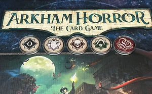 Arkham Horror the Card Game Clear Plastic Token Protectors - 20 Large - Picture 1 of 2