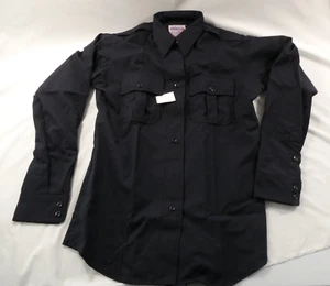 ELBECO 840N Distinction™ Men's 19X35 Long Sleeve Poly/Wool Shirt MIDNIGHT NAVY - Picture 1 of 4