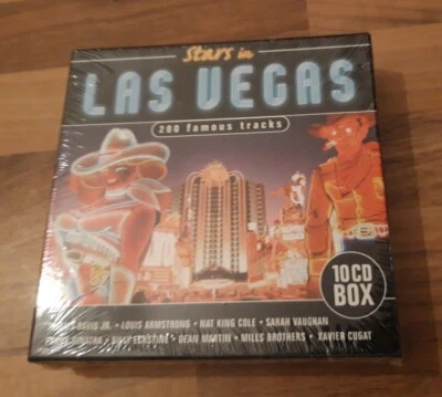 v/a STARS IN LAS VEGAS 10 CD BOX | SEALED Vaughan Sinatra Eckstine Armstrong uvm - Bild 1 von 3