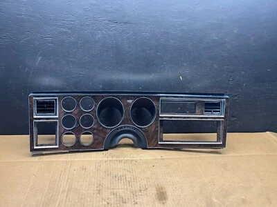 1982 - 1989 Chrysler Fifth Avenue Speedometer Cluster Bezel Trim O1472 DG - Image 1 of 4