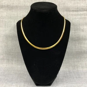 Collar cadena serpiente Vermeil oro plata esterlina 925 Milor Italia - Imagen 1 de 9
