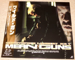 Christopher Lambert MEAN GUNS Ice T Albert Pyun JAPAN LASERDISC LD NTSC Japanese - Picture 1 of 2