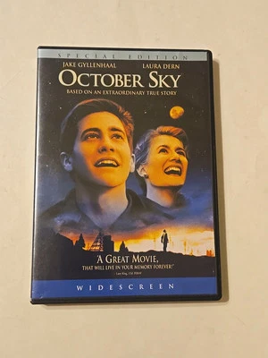 October Sky 1999 DVD Jake Gyllenhaal, Laura Dern Special Features 2005 Drama - Image 1 of 4