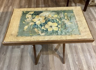 Duncan Phyfe, Mesa Marrón Antigua, Buen Estado, Adición Plomo Funciona perfectamente Foto 1 de 4