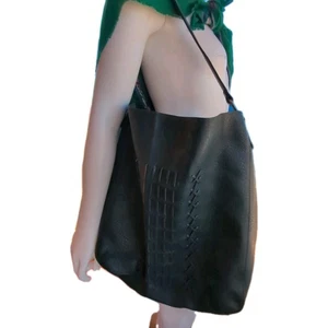 Cato Large Navy Blue/Dark Shoulder Bag Tote Perfect Fall SW Style 13" X13" X4"  - Picture 1 of 15