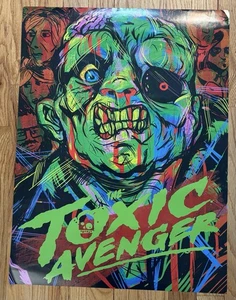 Póster exclusivo de la película de coleccionista The Toxic Avenger SDCC 2025 - Imagen 1 de 4