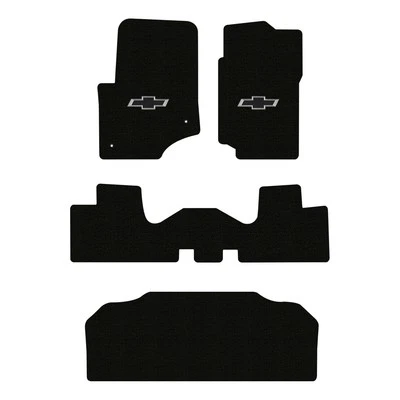 Lloyd Mats 4PC 02-06 Chevy Trailblazer EXT w 2nd Row Seat Air Ducts, Charcoal Foto 1 de 4