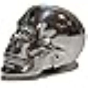 Chrome Skull Shift Knob Shifter Rat Rod Lever Cool Hod Rod Creepy - Picture 1 of 3