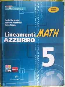 Barons, Lineaments. Math azzurro vol 5th ISBN 9788853804365 Castheads & Ravens - Picture 1 of 4
