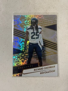 Richard Sherman #07/49 Fireworks SP 2025 NFL Revolution Seahawks - Picture 1 of 2