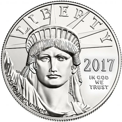 2017 1 oz American Platinum Eagle Coin (BU) - Image 1 of 2