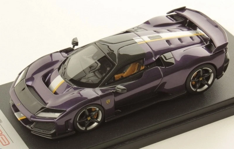 Ferrari F80 Viola Hong Kong with livery 1:43 LOOKSMART LS559L - Immagine 1 di 1