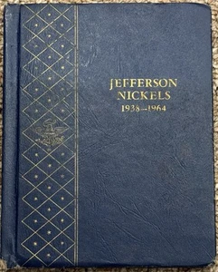 Whitman Jefferson Nickels 1938-1964 Leeralbum 3 Seiten # 9410 - Bild 1 von 6