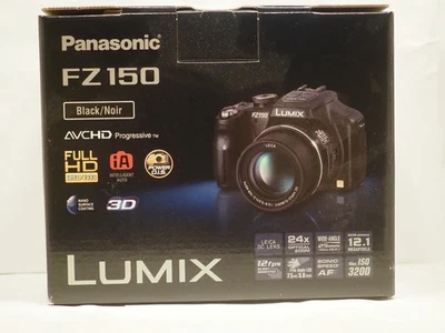 Panasonic LUMIX DMC-FZ150 12.1 MP Digitalkamera - Schwarz - Bild 1 von 4