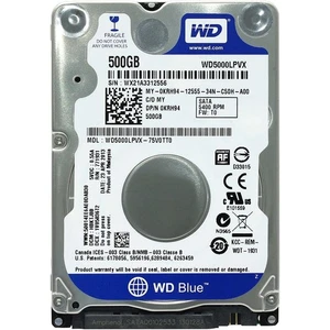 Hard Disk 500GB WD HDD SATA 2.5" WD5000LPVX Internal Notebook Laptop PC - Picture 1 of 2