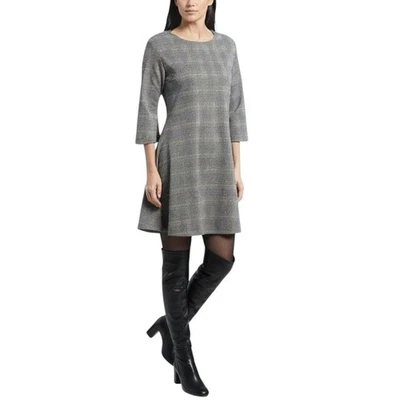 Vestido recto a cuadros Bryn Walker talla grande Foto 1 de 4