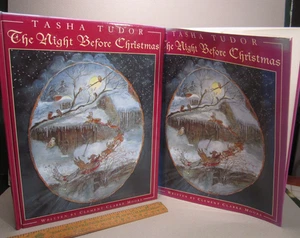 Night Before Christmas TASHA TUDOR Clement Moore HB 1999 First Ed 2 Print DJ - Bild 1 von 10