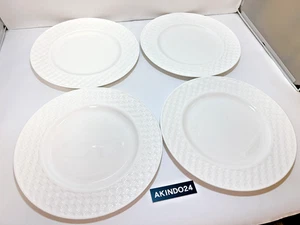 Wedgwood Speiseteller Nacht und Tag 4er Set Schachbrett Bone China 28 cm 11 Zoll - Bild 1 von 17
