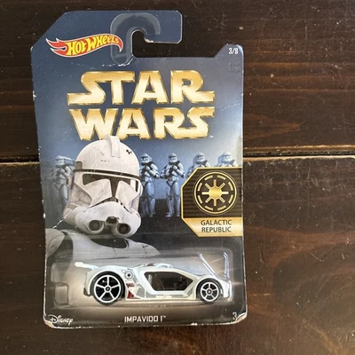 Hot Wheels Star Wars Impavido 1 Galactic Republic Diecast Car Mattel 2015 ¡NUEVO! Foto 1 de 4