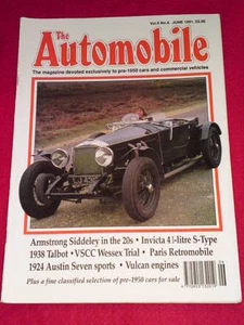 THE AUTOMOBILE - VULCAN ENGINES - June 1991 Vol 9 # 4 - Picture 1 of 1