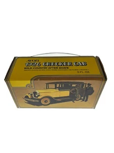 Vintage Avon 1926 Checker Cab - Wild Country After Shave 5 oz Original Box (8c6) - Bild 1 von 13