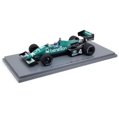 1983 Danny Sullivan Tyrrell 011 Monaco GP - 1/43 Spark Models - Immagine 1 di 3