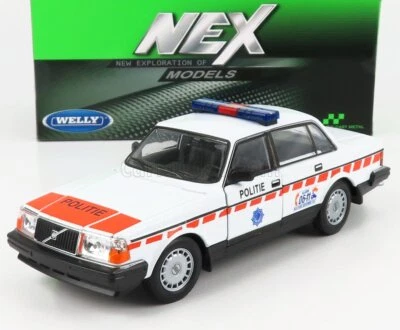 MODELLINO AUTO STATICO VOLVO 240GL DUTCH POLICE 1986 MODELLISMO SCALA 1:24 - Immagine 1 di 4