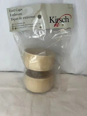 Kirtch madera sin terminar en tapa se adapta a poste de 2 pulgadas de diámetro NUEVO Foto 1 de 3