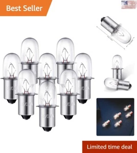 Universal Flashlight Bulbs for Ridgid 18V Flashlight - Compatible - 8 Pack - Picture 1 of 9