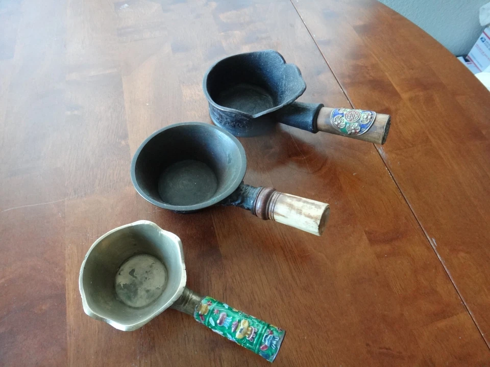 Винтажные китайские шелковые айроны 3 размера - Изображение 1 из 4