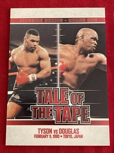 Mike Tyson Buster Douglas 2010 Sport Kings Ringside Round One Thick Card 67 MINT - Picture 1 of 16