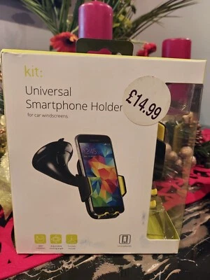 Universal In Car Smartphone Holder 360° Kit  - Image 1 of 4