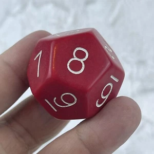 Juego de colección National Geographic Global Pursuit piezas de repuesto dados rojos 1987 - Imagen 1 de 4